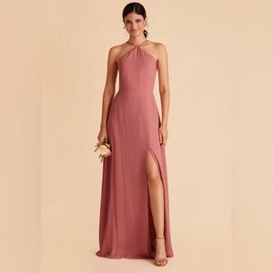 Unaltered JULIET DRESS - CHIFFON MULBERRY